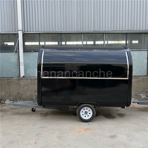 UK Ireland France hot sell CE Blue food cart food truck food trailer for sale