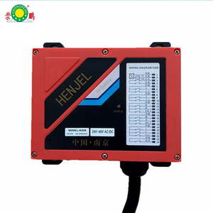 12V 24V industrial radio remote control 6/8/10/12 button wireless remote control for Electric hoist/ overhead crane