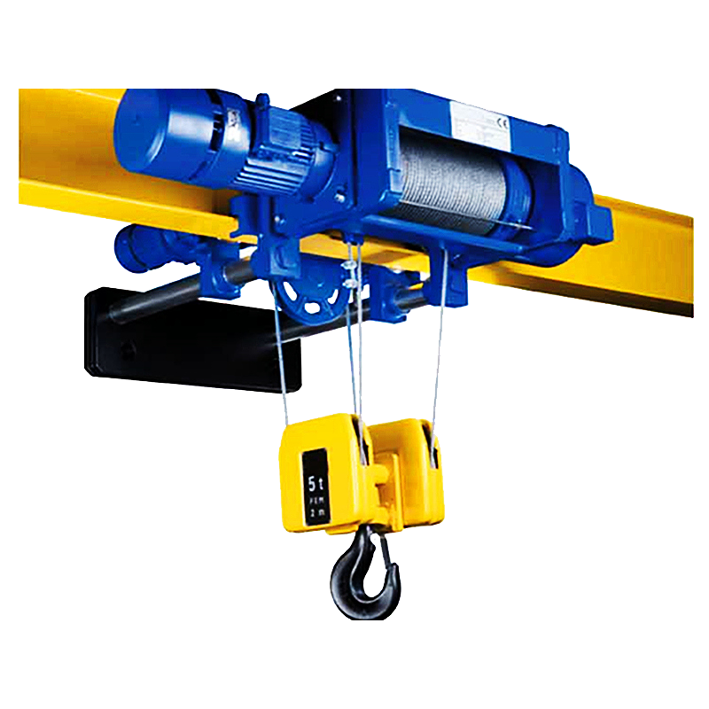 Light Duty Top Roof Traveling Motor Driven Electric Hoist 2.3 Ton Single One Beam Girder Overhead Bridge Crane For Sale