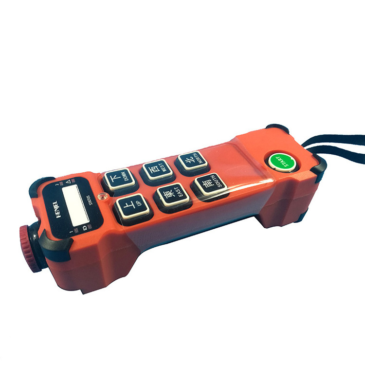 High Quality Universal Industrial 2 Speed Button Overhead Wireless Crane Remote Control For Crane/Hoist/Winch