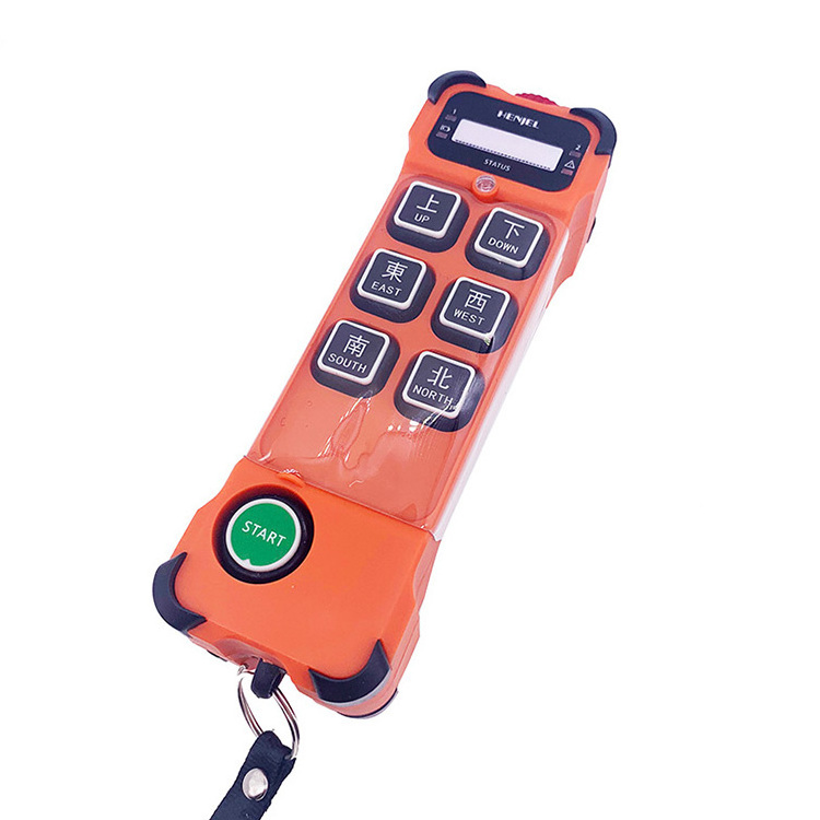 High Quality Universal Industrial 2 Speed Button Overhead Wireless Crane Remote Control For Crane/Hoist/Winch