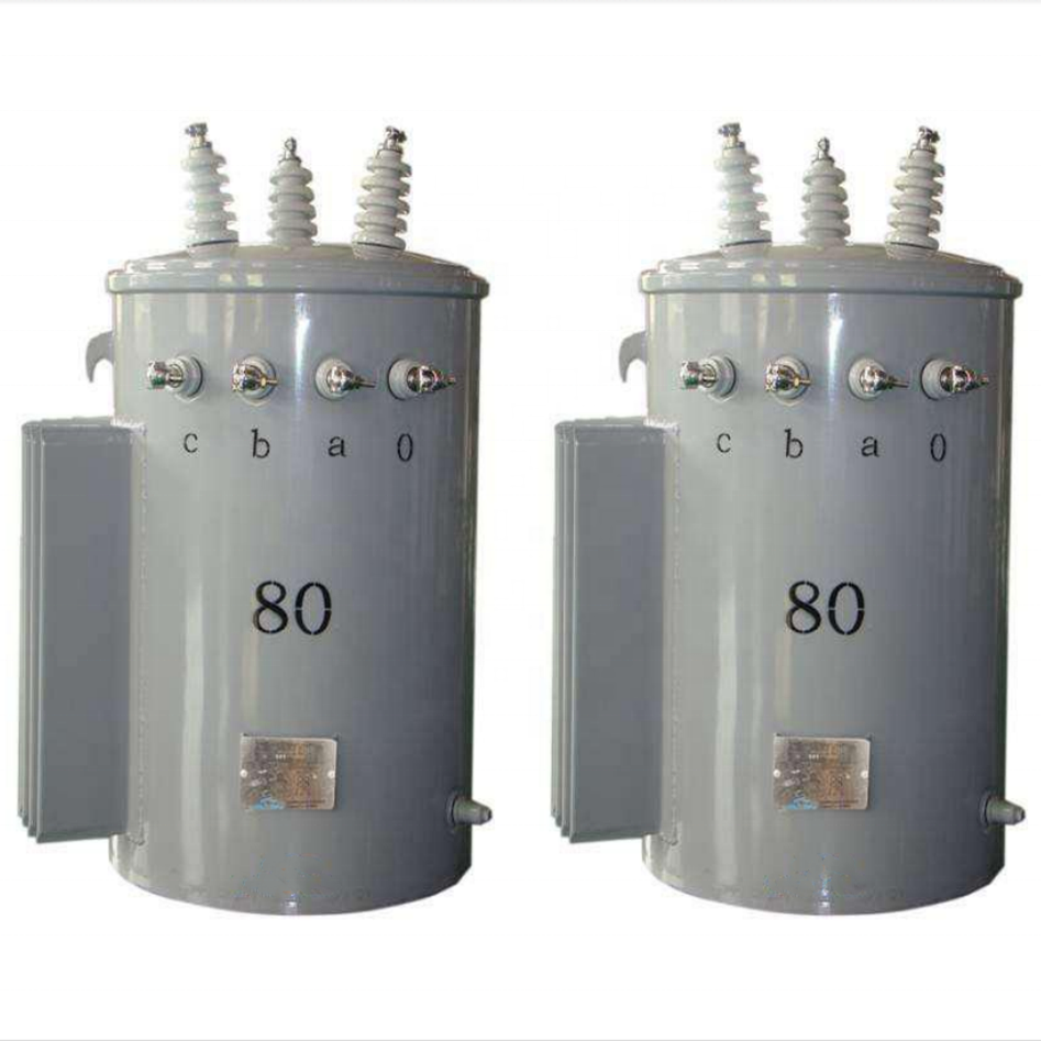 Single Phase Pole Mounted 15kva 25kva 37.5kva 50kva 13.8kv 120/240v Transformer Electricity Transformer