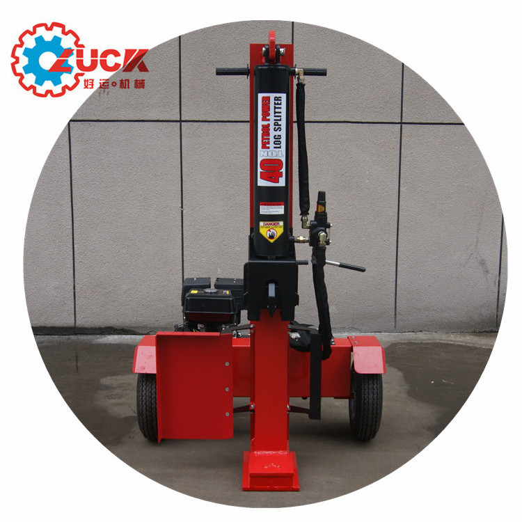 CE/EPA approved 40Tons diesel log splitter with log lift