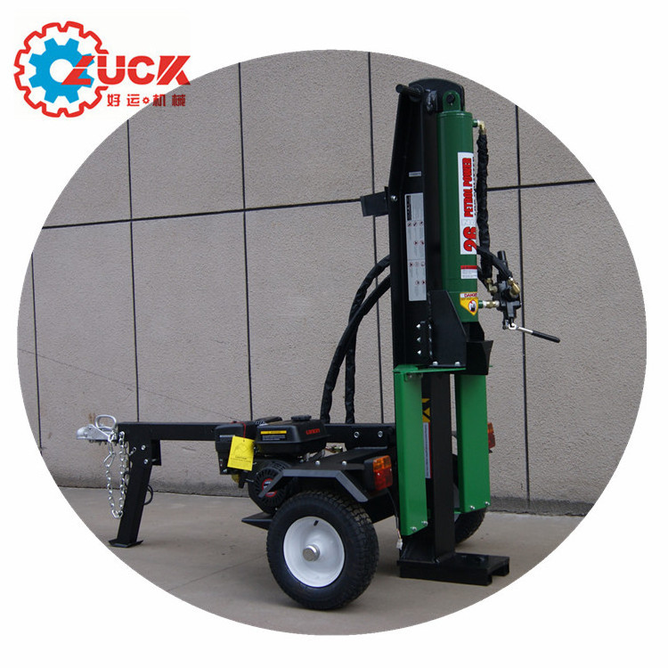 CE/EPA approved 40Tons diesel log splitter with log lift