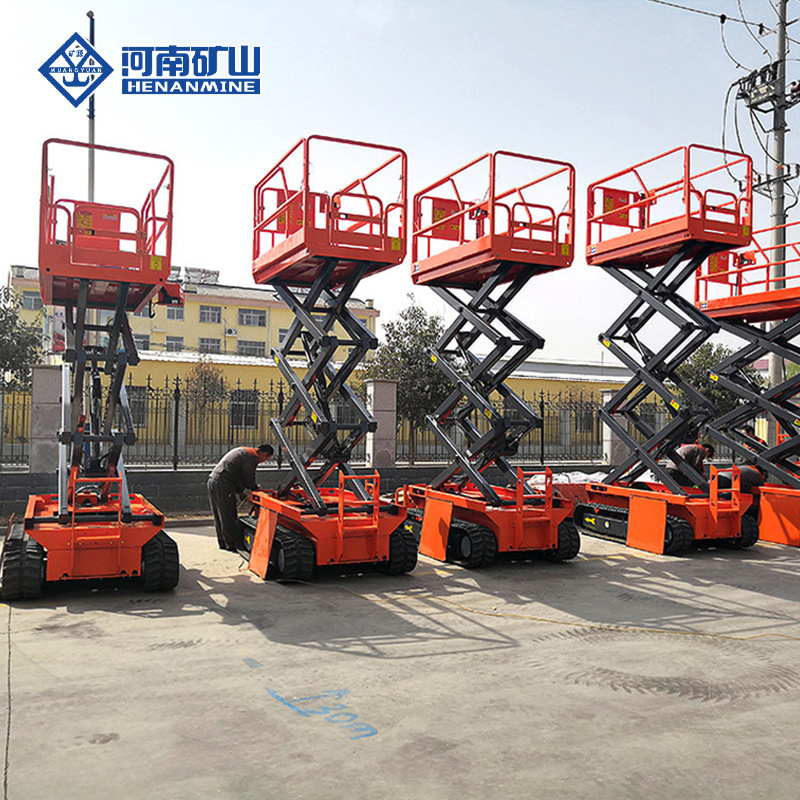 Hot Sale 500kg hydraulic work platform lift mobile