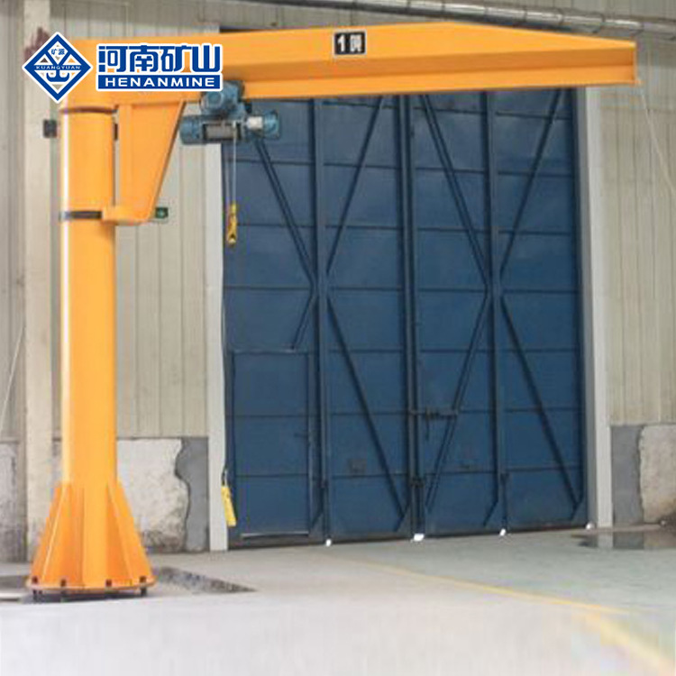 2 ton 5 ton 10 ton column swing jib crane with electric hoist