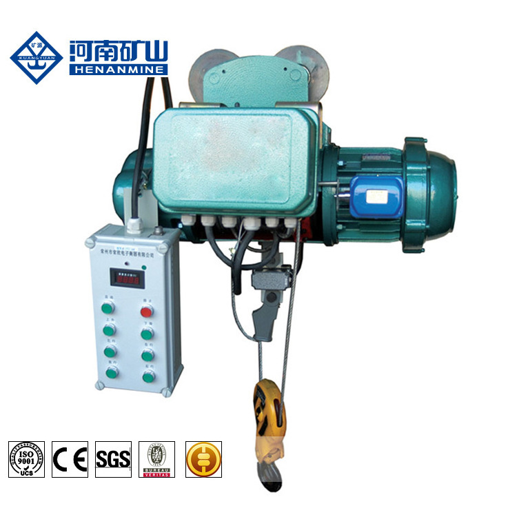 Chinese Supplier hot selling wire rope CD1 electric hoist 7 ton 8 ton 12 ton Customized