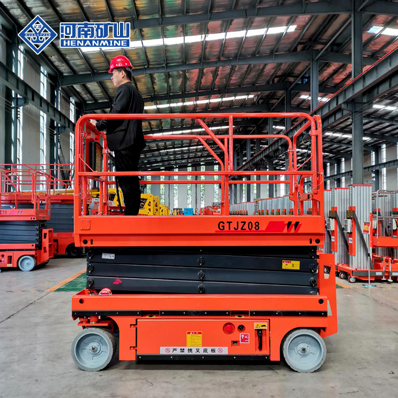 Hot Sale 500kg hydraulic work platform lift mobile