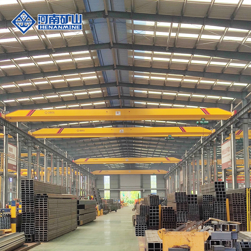 Remote Control Electric Single Girder 16t overhead crane price of 15 tons overhead crane