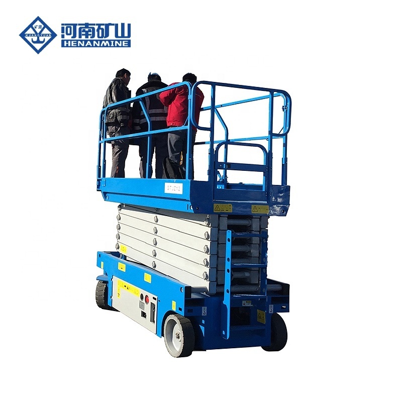 Hot Sale 500kg hydraulic work platform lift mobile