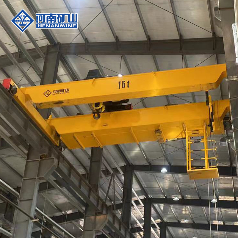 FEM Standard A5 80 ton Industrial European Type Double Girder Overhead Crane