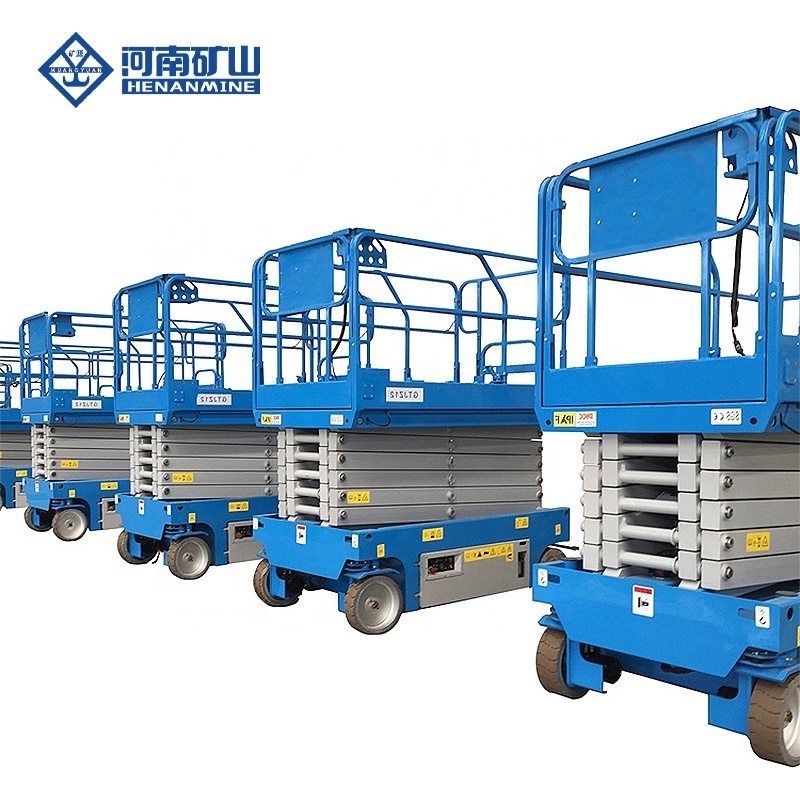 300kg 8m Mobile Electric Lifting Scaffold Platforms Scaffolding For Construction Electric