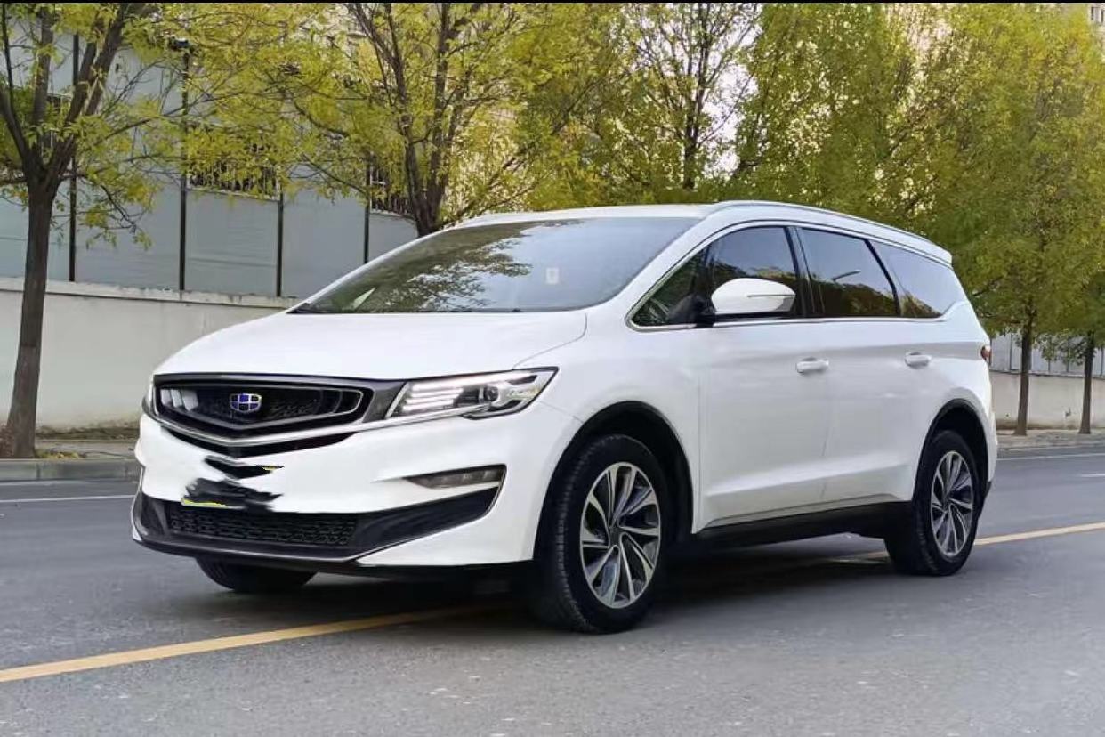 China Used Car Wholesale 2019 Geely Jiaji 1.5T 7-seater MPV Low Price Spot