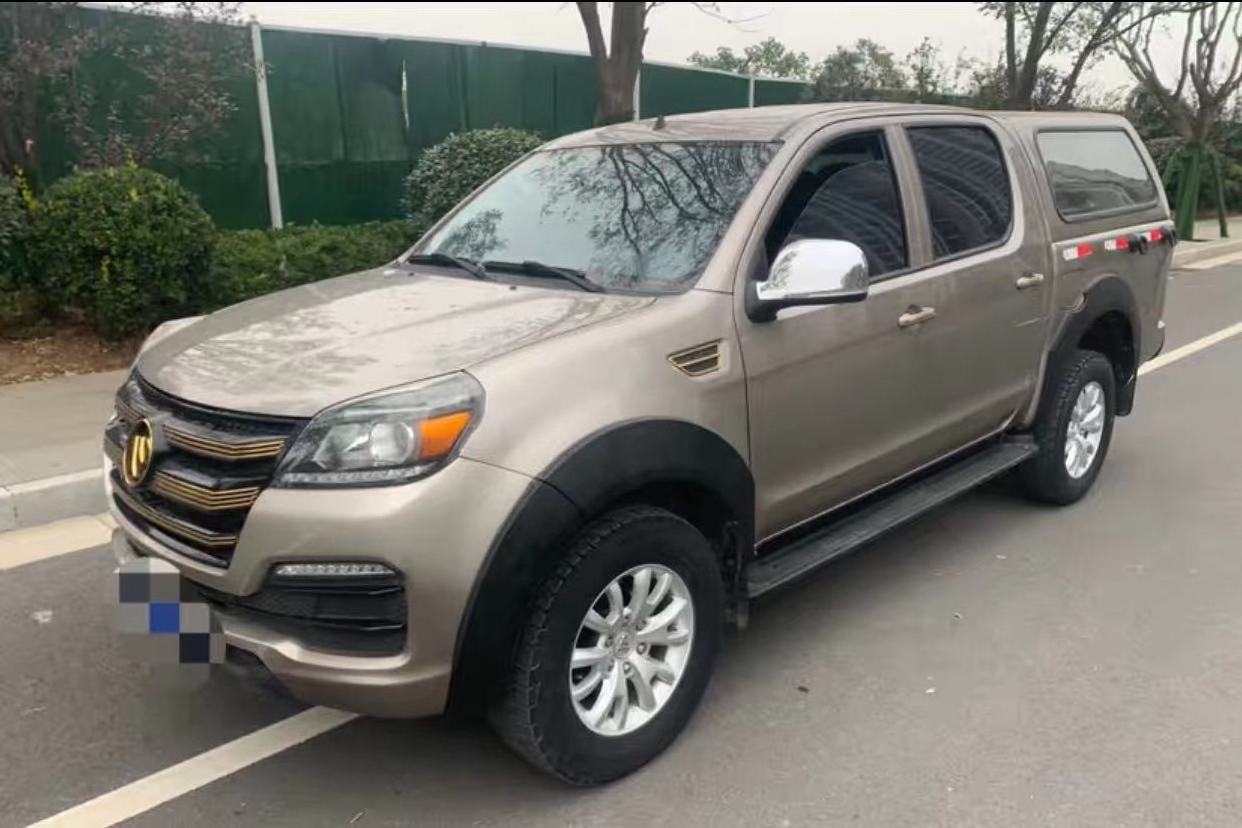 High quality used car 2019 Tuolu 2.0T 5 seater pickup truck China low price spot