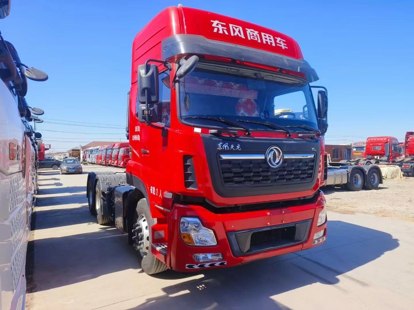 Wholesale Used Freight Truck 2021 Dongfeng Tianlong 465 HP Volvo Manual 14 Gears High Quality Low Price Spot