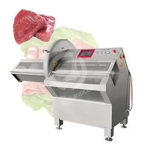 Sale High Quality Cheese Sausage Cutting Chopping Slicing Machine Beef Mutton Pork Chicken Steak Sausage Frozen Meat Saw Machine