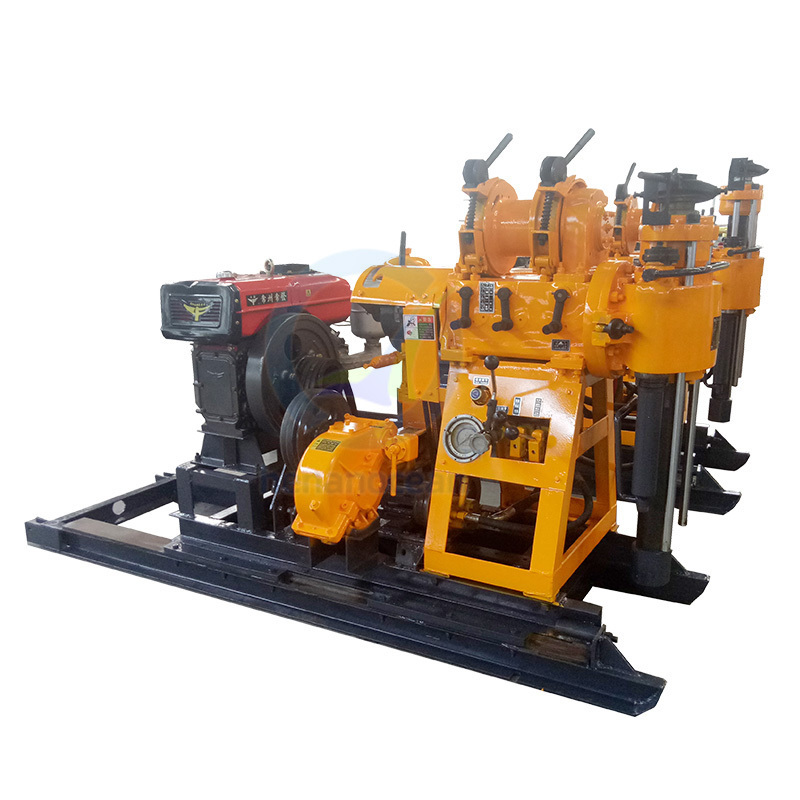 300hp Road Driller 160m 200m Core Borehole Drill Machine Diesel Drill Rig for Water Well