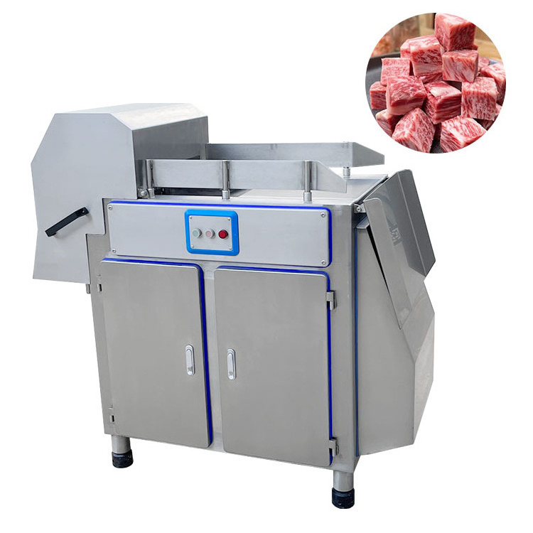 OCEAN Used Frozen Chicken Breast Meat Steak Dice Dicer Frozen Big Meat Cube Cut Machine Price and India