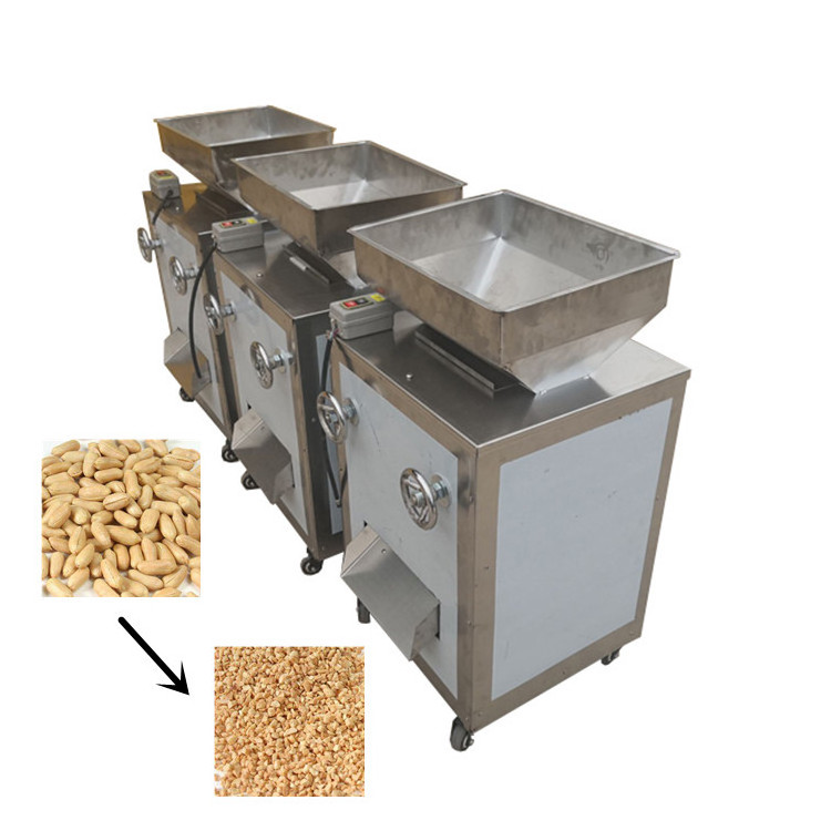 OC-QS200 Good Stainless Steel Nut Walnut Cashew Pistachio Peanut Seed Cutter Crushing Chopper Chopping Machine