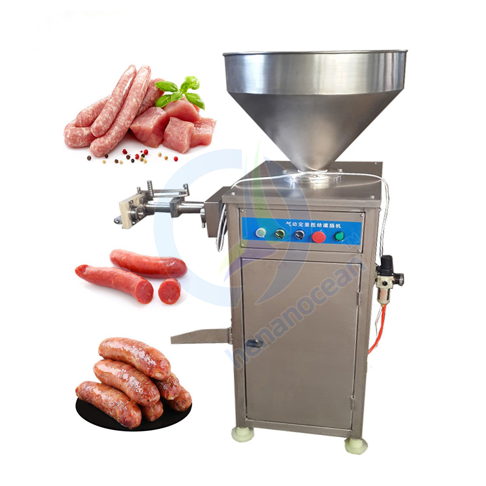 Bind/Tying Clipping Meat Fill Sausage Sealing Ham Sausage Enema Knot Machine Embutidora De Chorizo Automatico