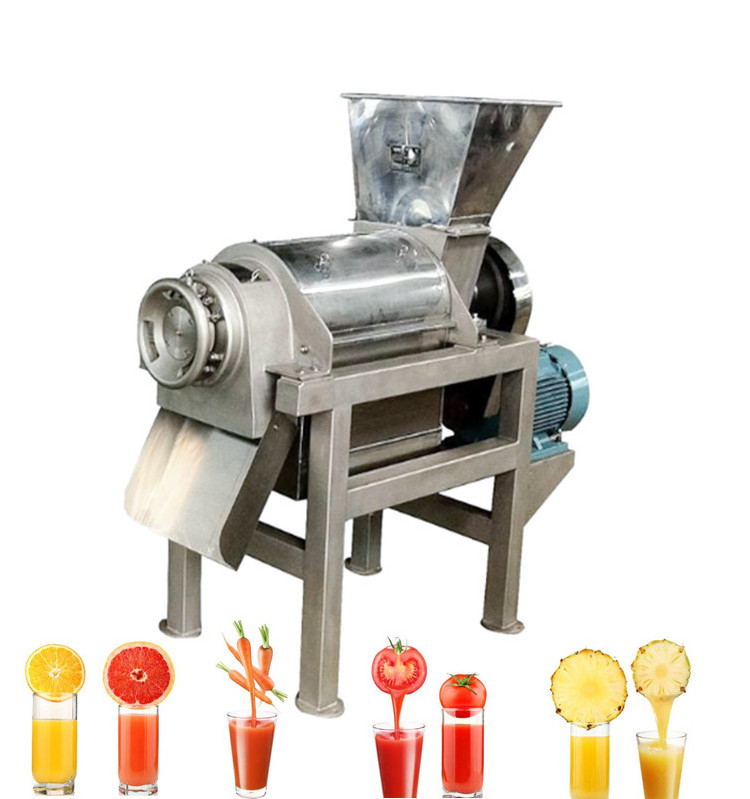 Automatic electrical citrus juicer orange lemon squeezer tomato apple industrial juice making machine