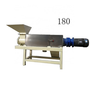 Environmental protection organic waste dewatering screw press with shredder food waste dehydrator machine