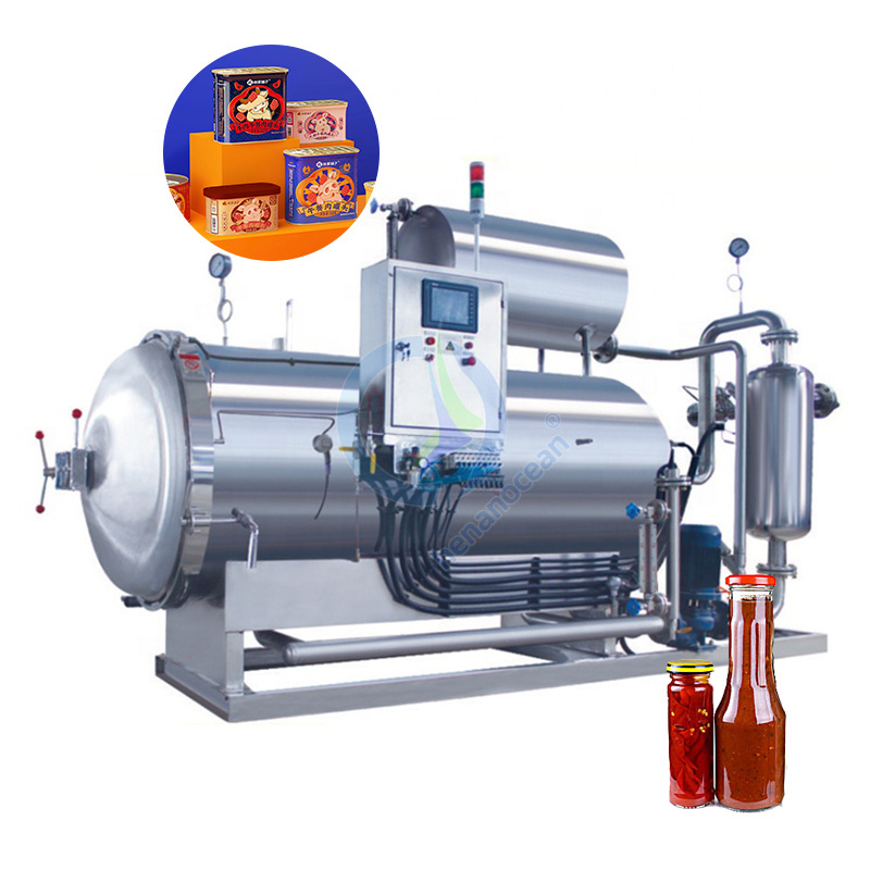 Large capacity sterilIzer autoclave industrial mushroom substrate sorghum grains bag sterilization machine