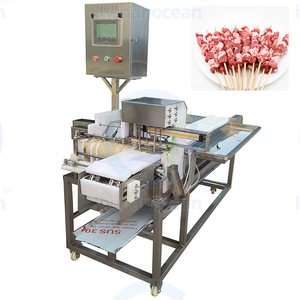 Barbecue skewers making machine kofta skewers making machine souvlaki skewer machine