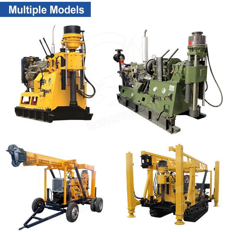 OCEAN Rotary Core Mine Geological Drill Machine 200m 100m Borehole Diamond Rc Drill Rig Price