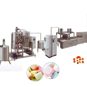 OC-MH600 Automatic small cotton candy extrude aeraror marshmallow production line deposit making machine