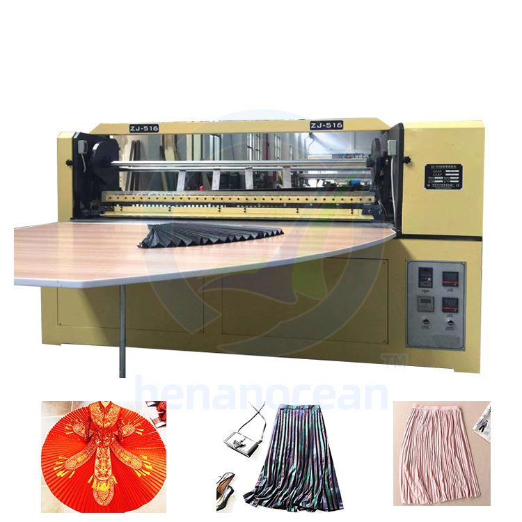 fabric pleating machine for sunray pleating zy-516 d pleated machine