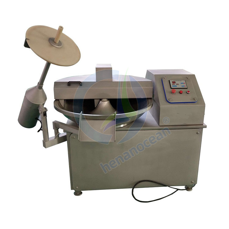 Top Quality Stainless Steel 200 Liter Sausage Salad Chopper Heavy Duty Bowl Cutter 20L Meat And Vegetable