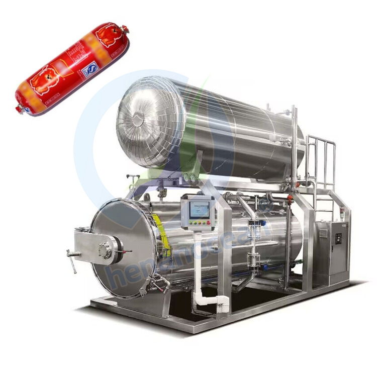 Large capacity sterilIzer autoclave industrial mushroom substrate sorghum grains bag sterilization machine