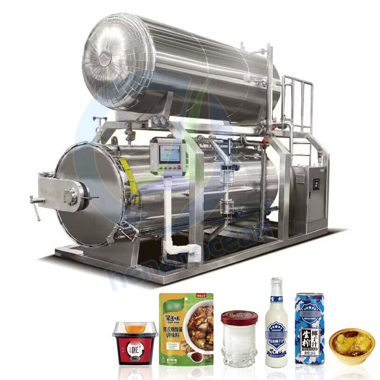 Large capacity sterilIzer autoclave industrial mushroom substrate sorghum grains bag sterilization machine