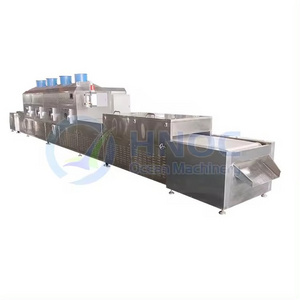 Easy operation Fully Automatic Continuous Belt Dryer Industrial Microwave Conveyor Dryer Processing Ceramic Drying Machine