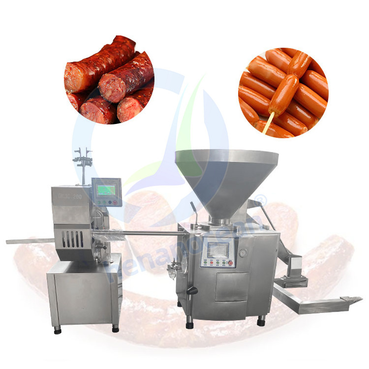 OCEAN Embutidora De Salchichas Chorizos Industrial Sausage Fill Filler Make Machine Stuffer Price Automatic