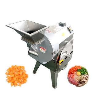 Hot sales fruit vegetable cube cutting machines aloe vera dicing machine commercial vegetable shreds slices machine