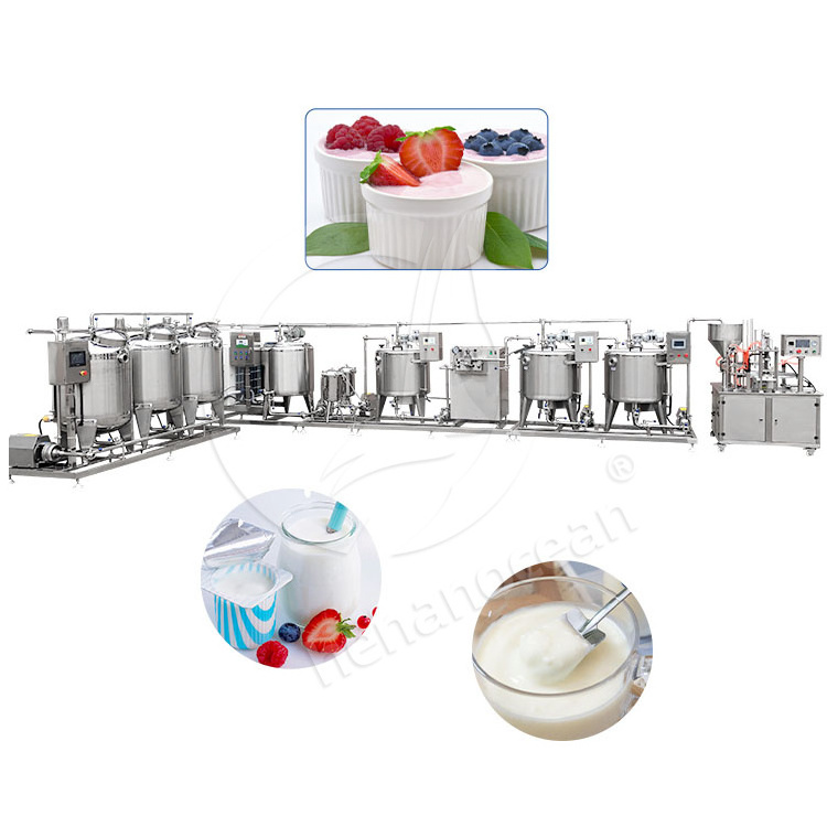 OCEAN Goat Milk Fermentation Yoghurt Plant Yogurt Production Line Dairy Milk Process Machine