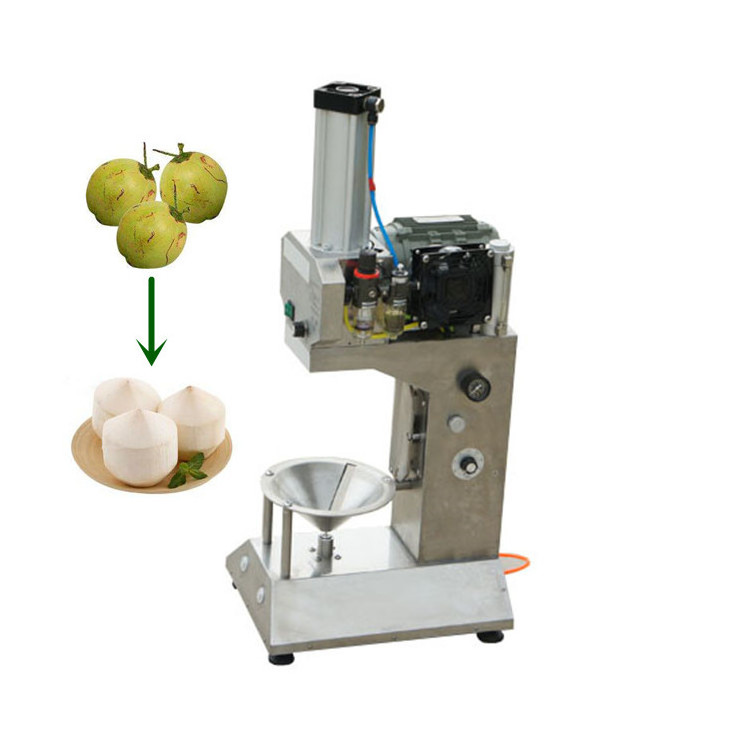 OC-YZ-6 Stainless Steel  Electric Automatic Young Coconut Skin Cutting Trimmer Peeling Machine