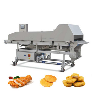 Factory big sale 2023 Top quality burger machine hamburger patty meat pie maker making machine chicken nuggets production line Spot goods in stock