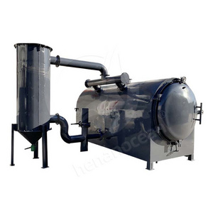 OCEAN High Efficiency Coconut Shell Charcoal Making Machine Wood Charcoal Making Machine Carbonizing Furnace