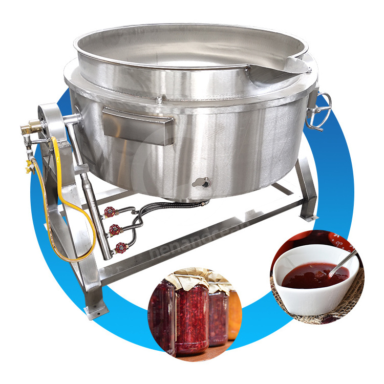 OCEAN Industrial Marmita Fruit Strawberry Jam Make Machine Steam Sauce Cook Pot Jacketed Kettle