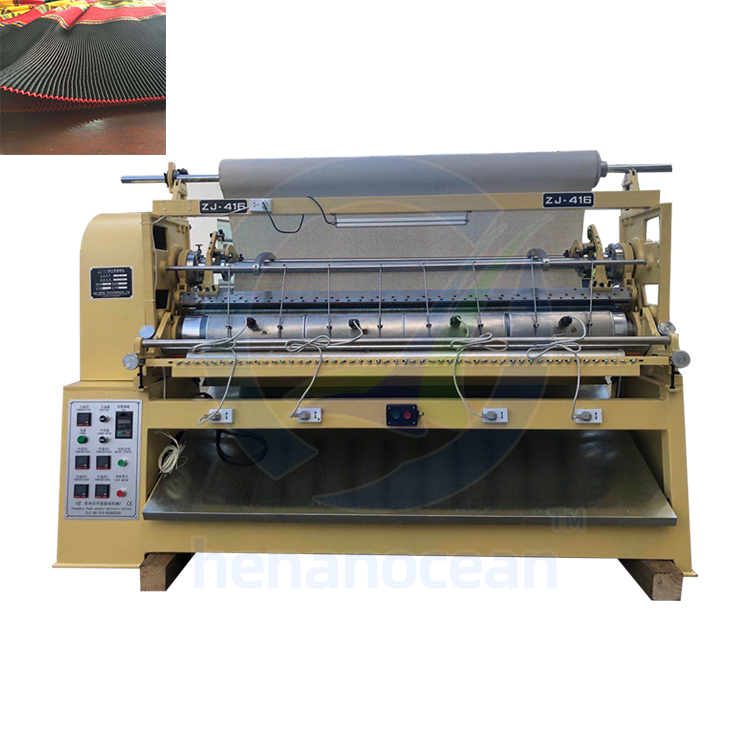 fabric pleating machine for sunray pleating zy-516 d pleated machine