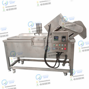 Automatic Continuous Conveyor Chip Deep Fryer Falafel Crispy Chicken Broasted Automatic Fry Machine French Turkey