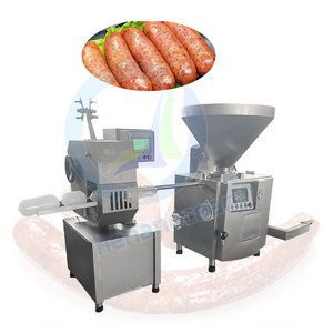 OCEAN Embutidora De Salchichas Chorizos Industrial Sausage Fill Filler Make Machine Stuffer Price Automatic