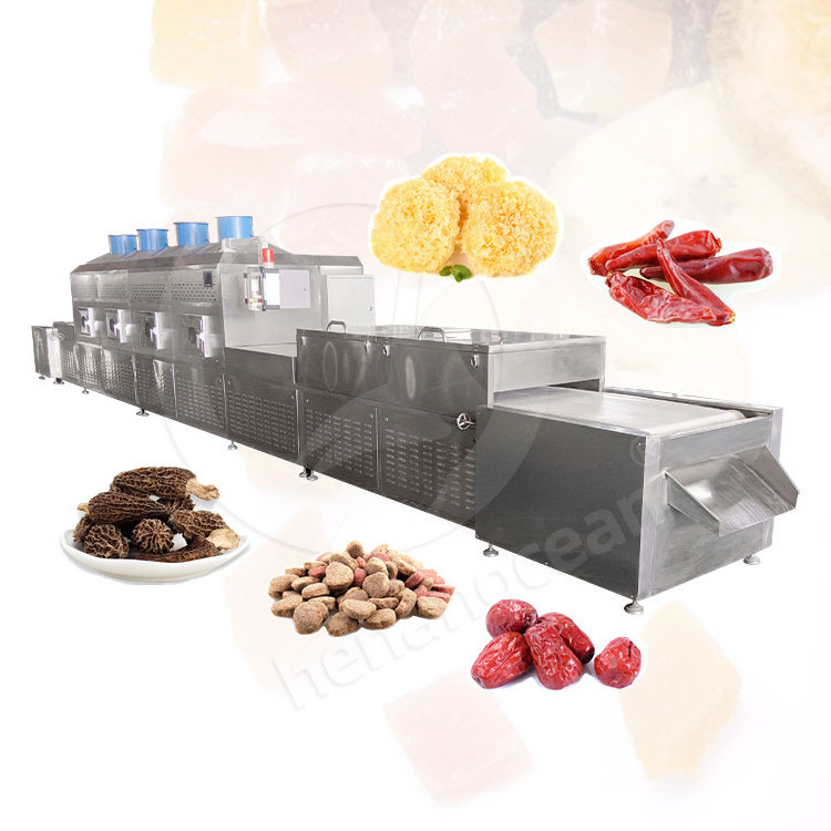 OCEAN Microwave Cashewnut Best Quality Industrial Dry Duck Flakes Fish Cryanthenum Machine for Small Business