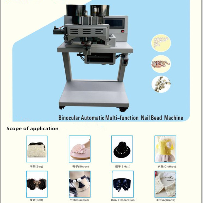 Supplying cheap factory price nail bead pearl attaching machine for pearl setting