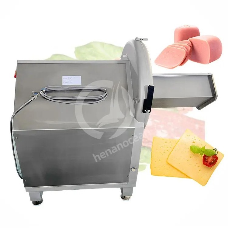 Sale High Quality Cheese Sausage Cutting Chopping Slicing Machine Beef Mutton Pork Chicken Steak Sausage Frozen Meat Saw Machine