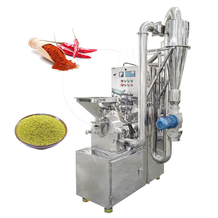 OCEAN Commercial Chili Pepper Grinder Tea Leaf Pulverizer Corn Turmeric Powder Grind Mill Machine