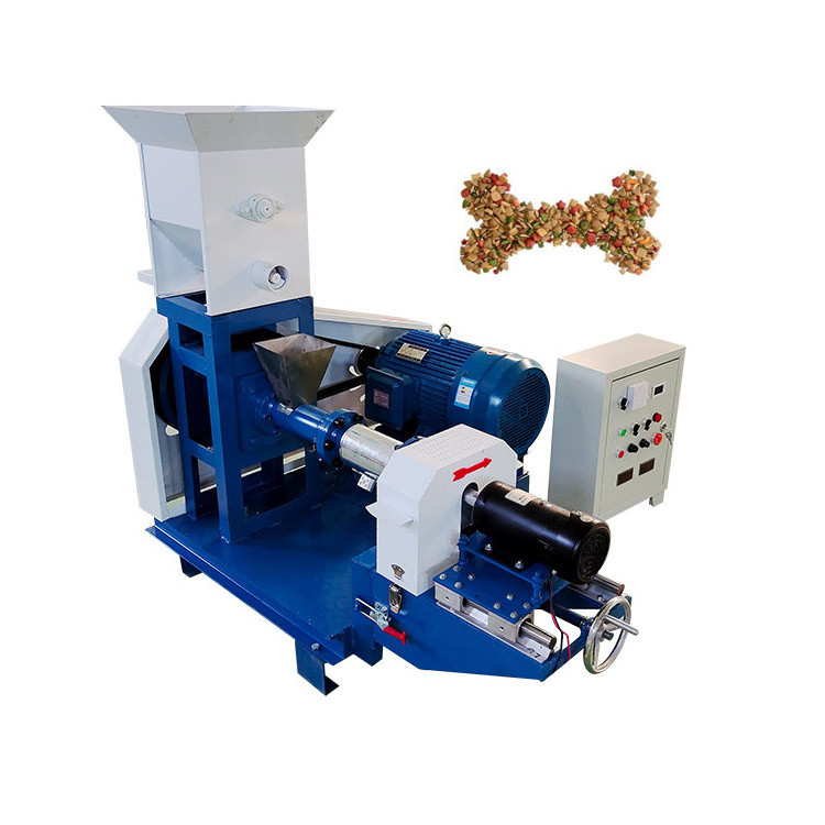 120-150kg/h food grade dry dog food make machine kibble dog food machine